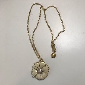 J. Crew Flower Necklace